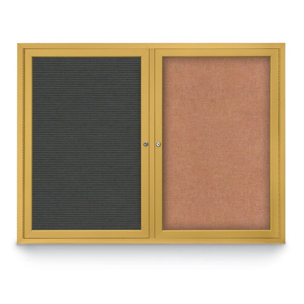 Corkboard, Cobalt/Black, 18" x 24"